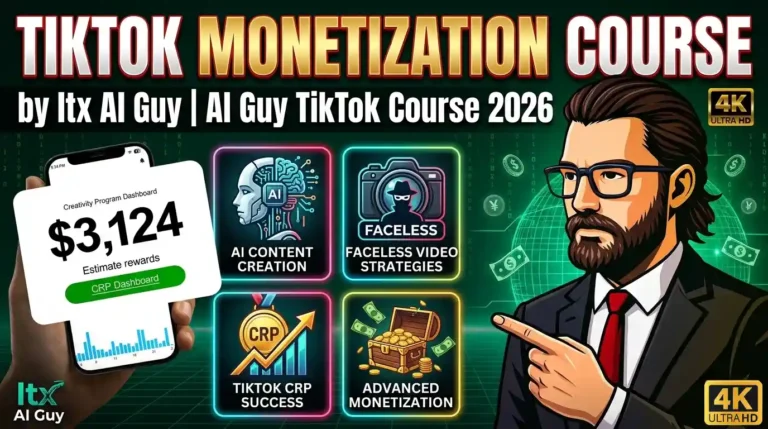 TikTok Monetization Course by Itx AI Guy | AI Guy TikTok Course 2026