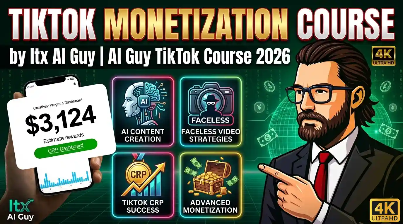 TikTok Monetization Course by Itx AI Guy | AI Guy TikTok Course 2026