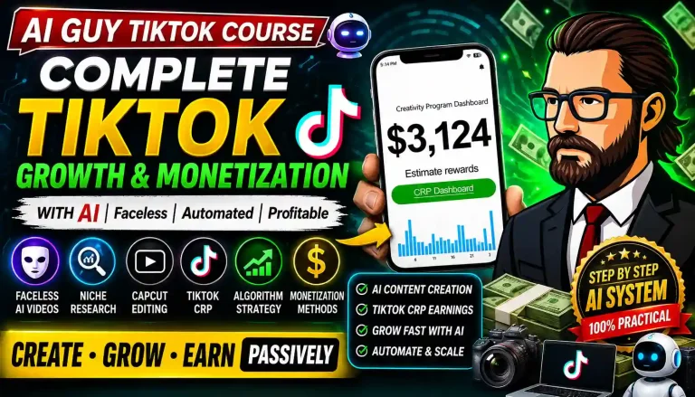 AI Guy TikTok Course - ItxAIGuy Monetization Training