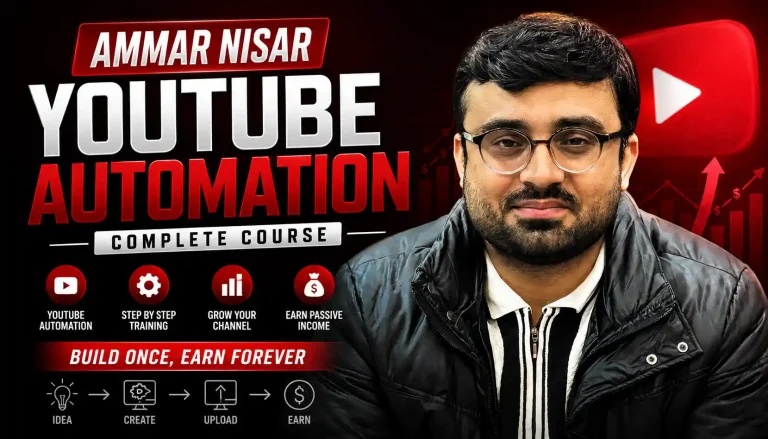 Ammar Nisar YouTube Automation Course