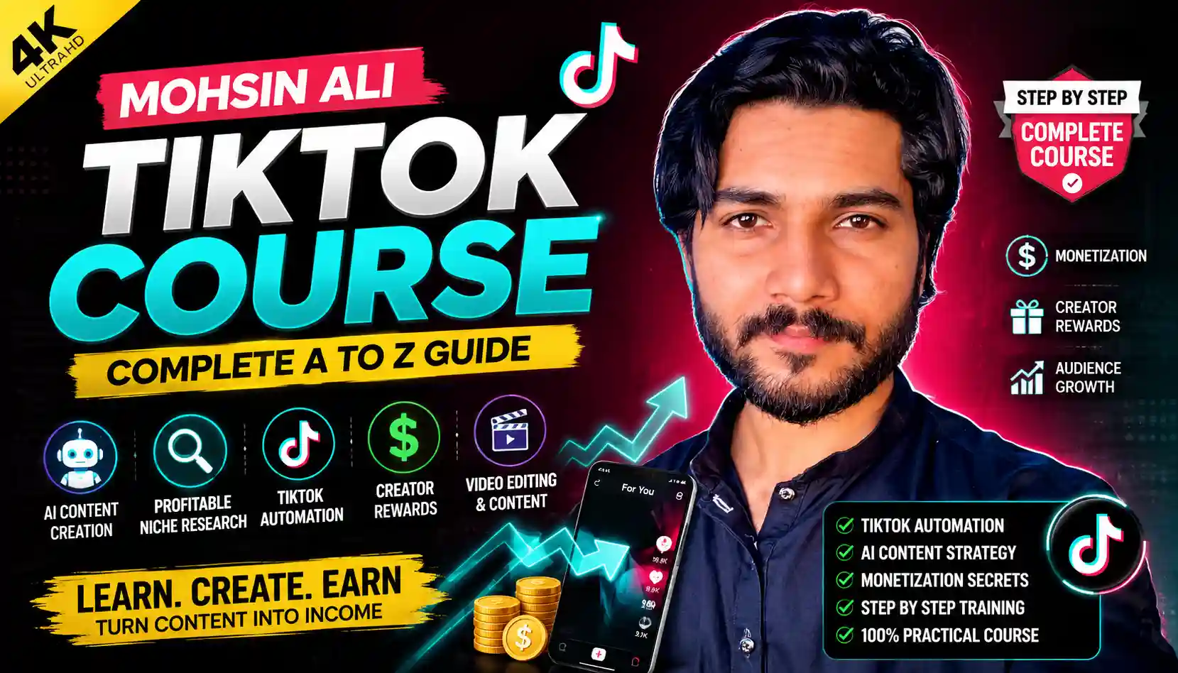 Mohsin Ali TikTok Course – TikTok Monetization Training