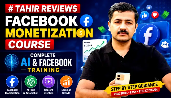 Tahir Reviews Facebook Monetization Course 2026